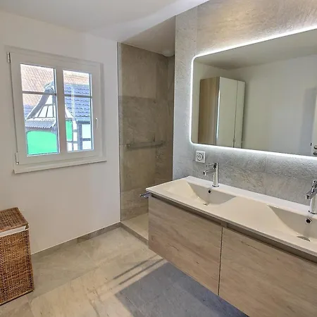 Maison Renovee Avec 3 Chambres, Terrasse Et Parking, A 17 Min De Strasbourg - Fr-1-722-5 גייספולסהיים